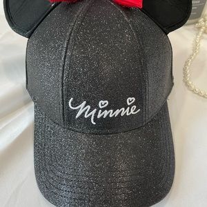Disney glitter ears hat.